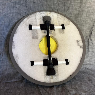 Round Shield with Removable Dagger Handle